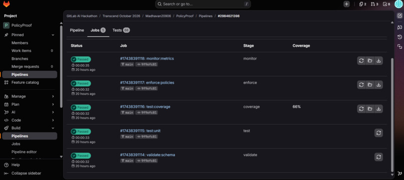 PolicyProof: Evidence Before Enforcement – screenshot 3