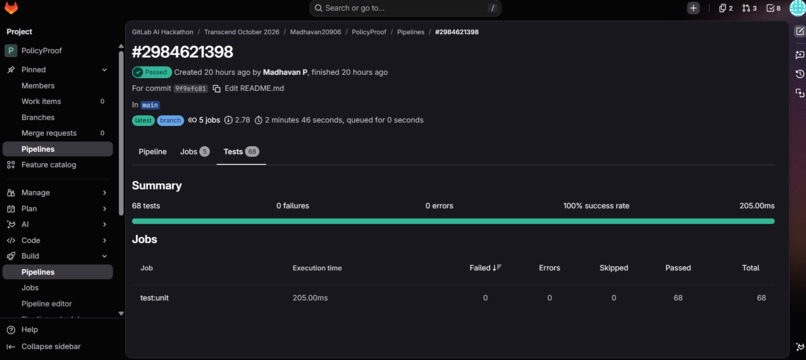 PolicyProof: Evidence Before Enforcement – screenshot 4