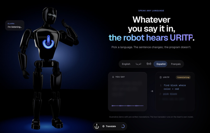 URITP (Universal Robot Instruction/Translation Protocol) – screenshot 2