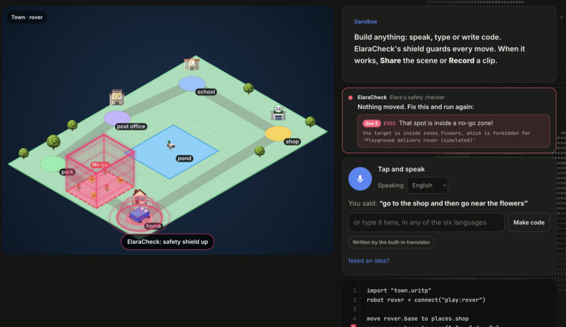 URITP (Universal Robot Instruction/Translation Protocol) – screenshot 9
