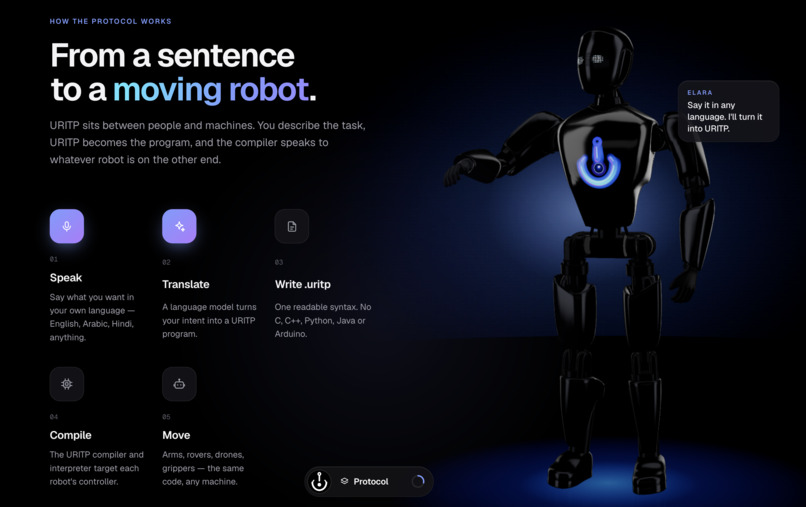 URITP (Universal Robot Instruction/Translation Protocol) – screenshot 4