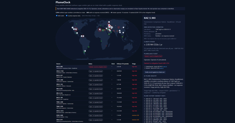 plumeclock – screenshot 1