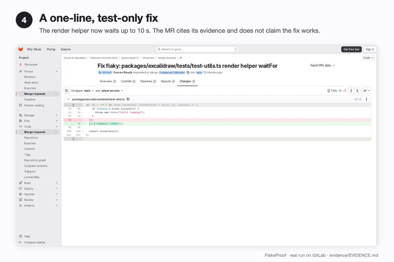 FlakeProof – screenshot 5