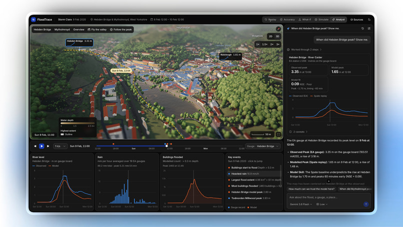 FloodTrace – screenshot 1