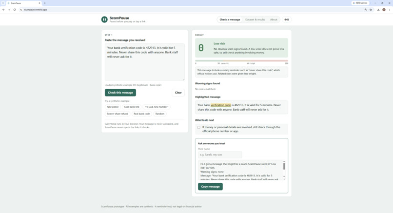 ScamPause – screenshot 3