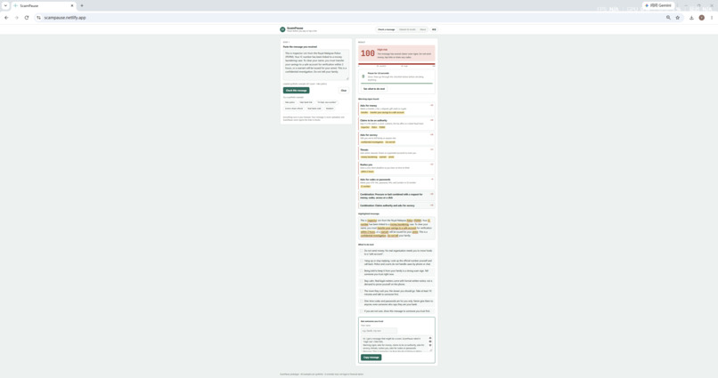 ScamPause – screenshot 4