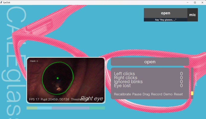 CALEglass – screenshot 1