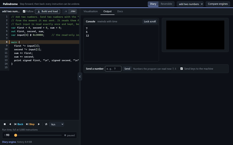 Palindrome – screenshot 1