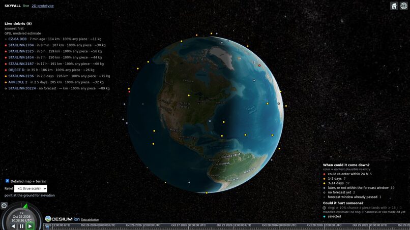 skyFall – screenshot 2