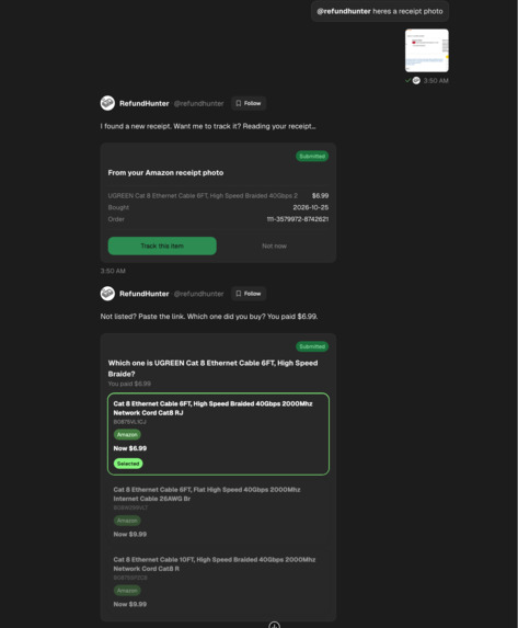 RefundHunter – screenshot 3