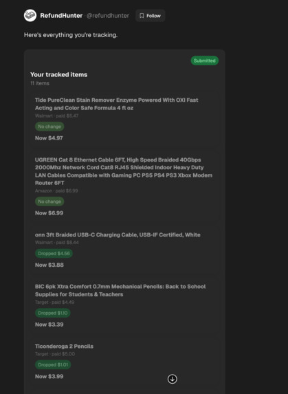 RefundHunter – screenshot 7