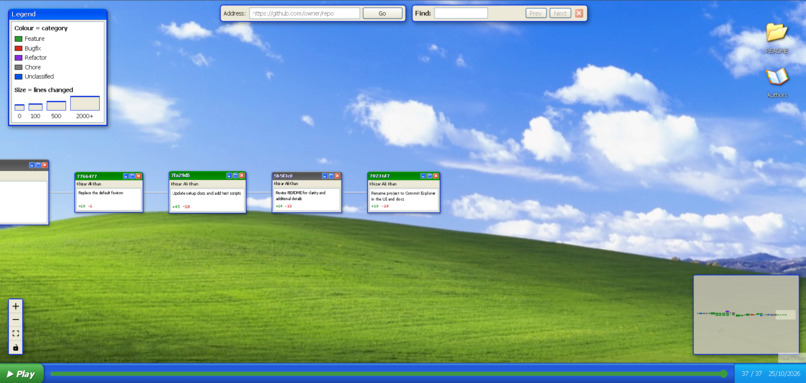 Commit Explorer – screenshot 3