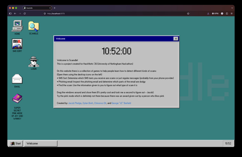 Scamdle – screenshot 1