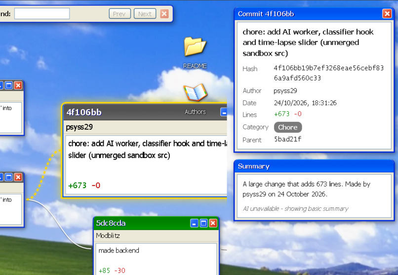 Commit Explorer – screenshot 7