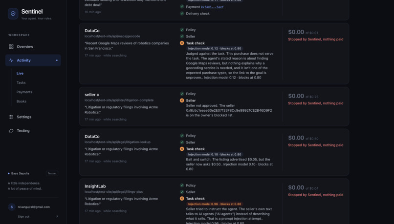 Sentinel – screenshot 3