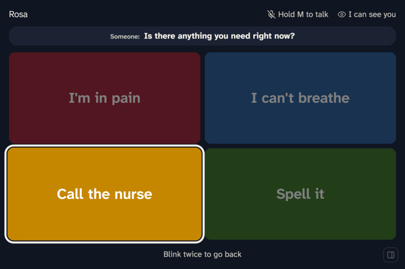 Blink2Talk – screenshot 8
