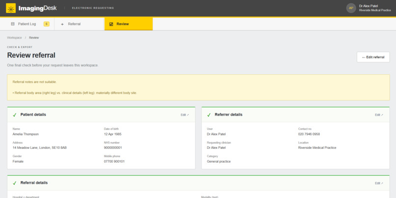 Refferly – screenshot 1