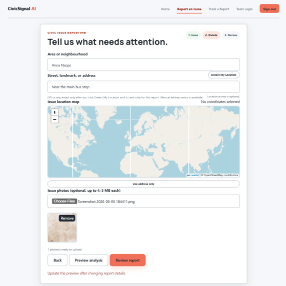 CivicSignal AI – screenshot 5