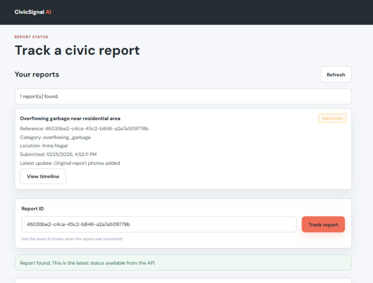 CivicSignal AI – screenshot 7