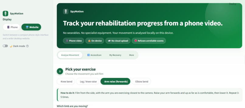 SpyMotion – screenshot 3