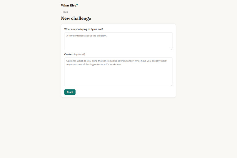 What Else? – screenshot 3