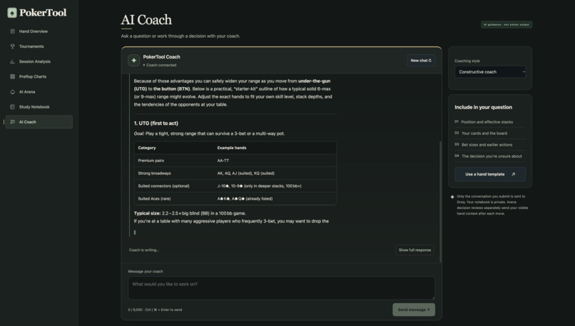 PokerTool - Team 21 – screenshot 7