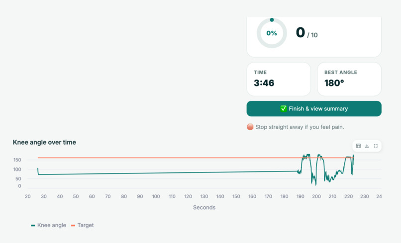 Physio-Assist AI  – screenshot 1