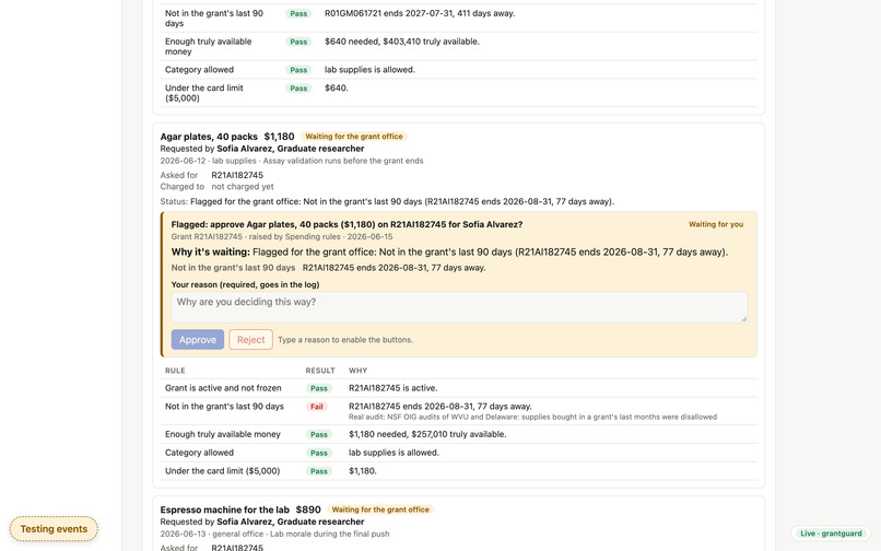 Grant Test Auto – screenshot 3