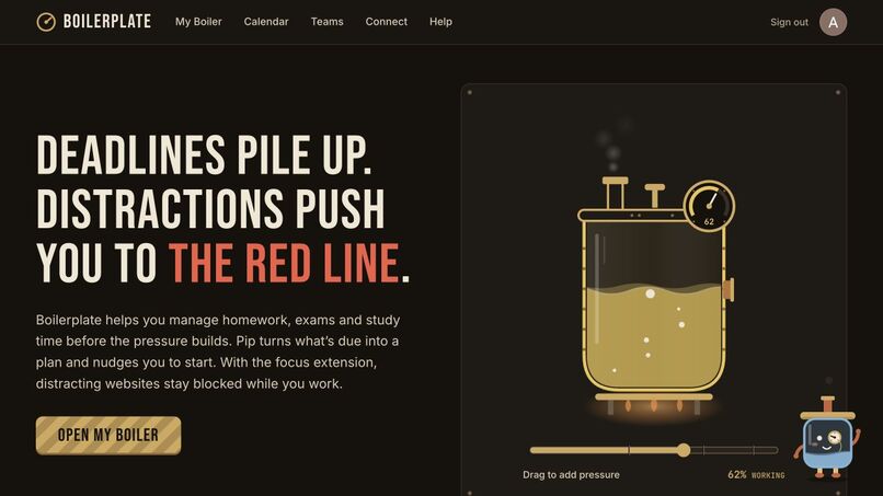 Boilerplate – screenshot 1