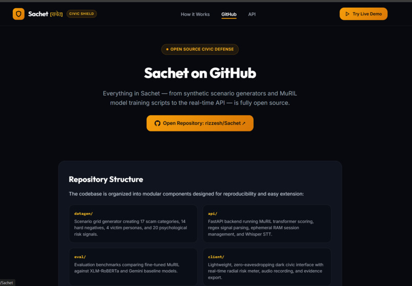 Sachet: Real-Time Scam Call Detection – screenshot 6