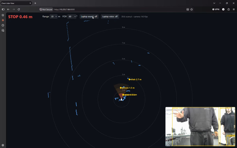 A.U.R.A. (Assistive Understanding and Ranging Assistant) – screenshot 2