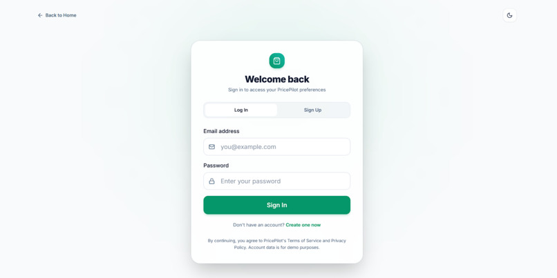 PricePilot – screenshot 2