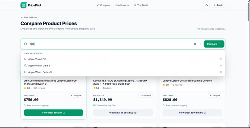 PricePilot – screenshot 6