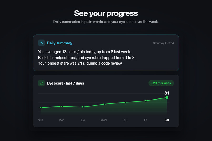 eyeOS: Your Eye Health Partner – screenshot 9