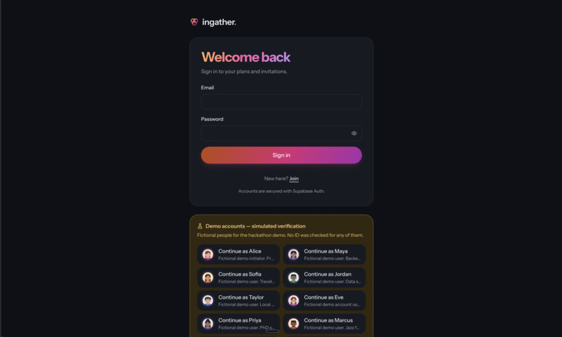 InGather – screenshot 3
