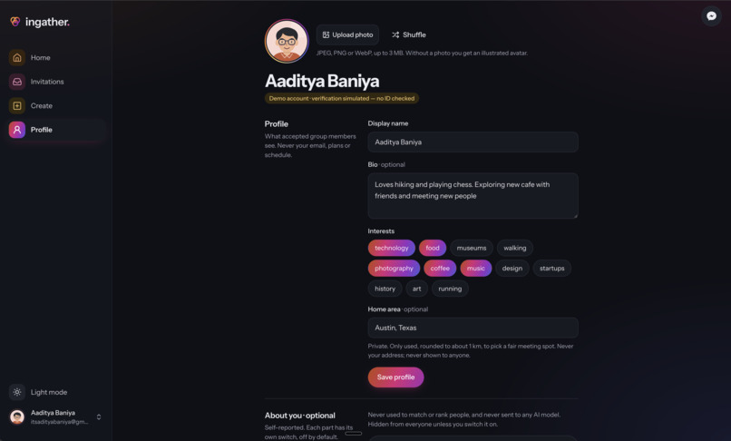 InGather – screenshot 6