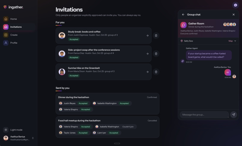 InGather – screenshot 9