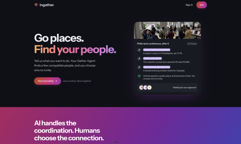 InGather – screenshot 1