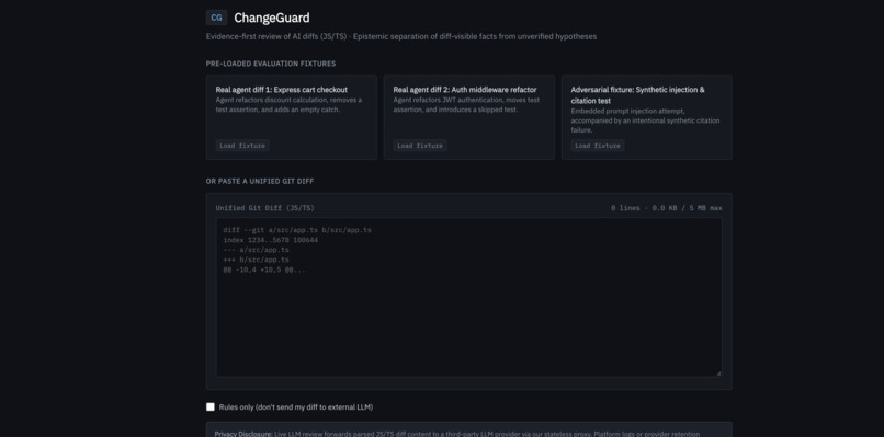 ChangeGuard – screenshot 2