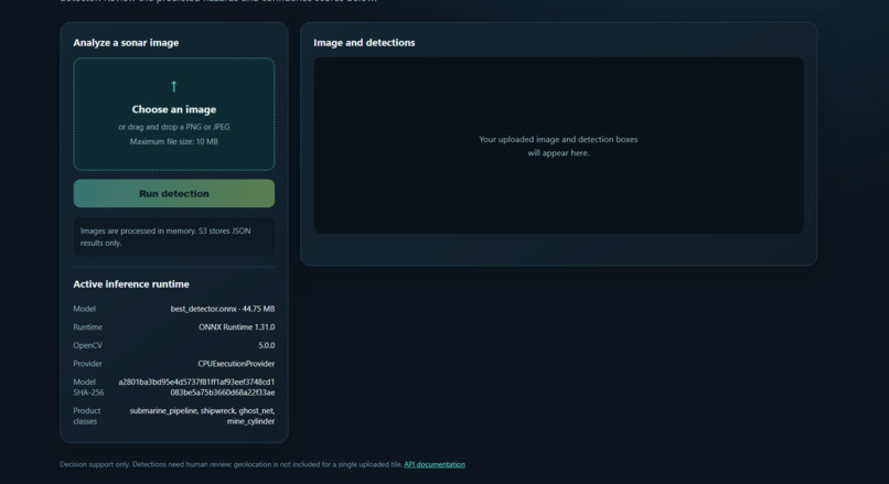 Sonar-Drishti – screenshot 1