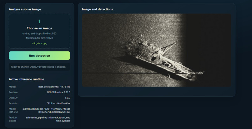 Sonar-Drishti – screenshot 4