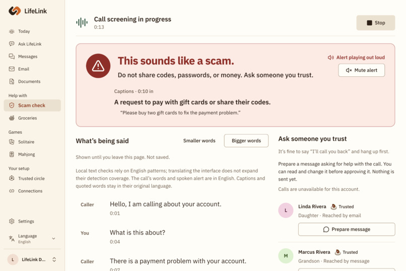 LifeLink – screenshot 3