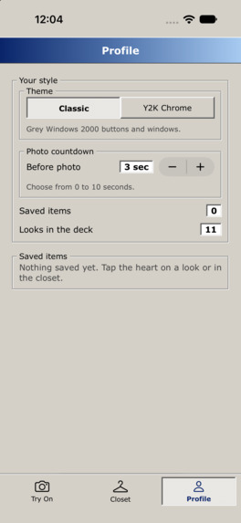 RetroFit – screenshot 2