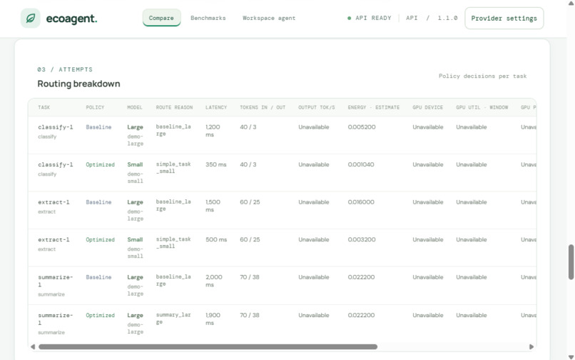 EcoAgent – screenshot 3