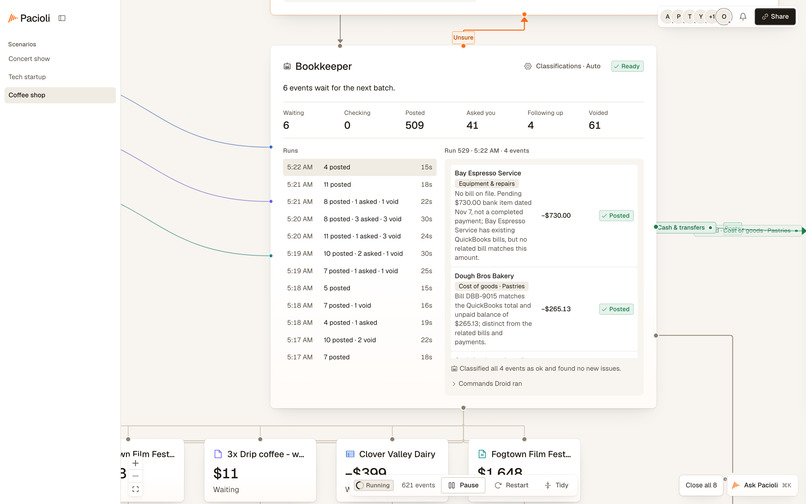 Pacioli – screenshot 3