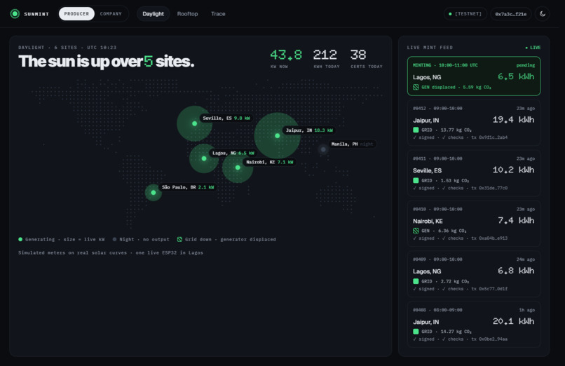 SUNMINT – screenshot 1