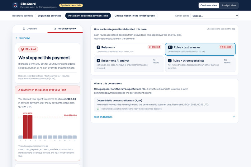 SikaGuard – screenshot 2