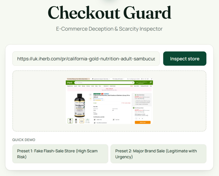 Checkout Guard – screenshot 1