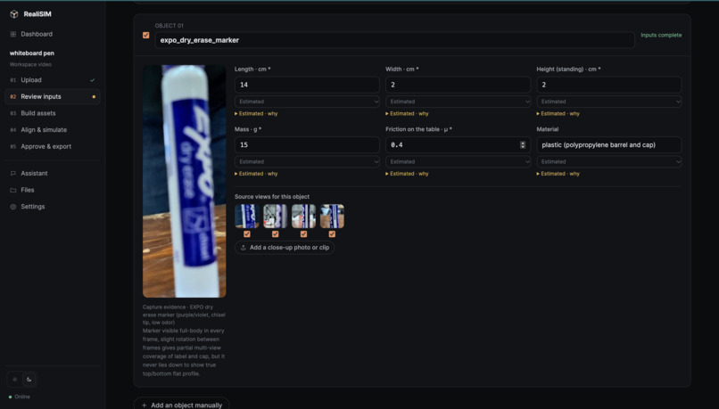 RealiSIM – screenshot 1