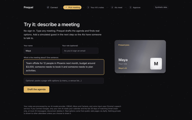Prequel – screenshot 2